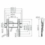 Vogel's PFW 6410 Soporte de Pared Inclinable para TV de 46 a 65 pulgadas
