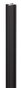 Vogel's PLM 8030 Perfil Vertical de 3000 mm Negro
