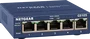 Netgear GS105GE Conmutador Gigabit de 5 puertos Azul
