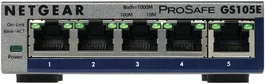 NETGEAR GS105E-200PES Switch Gestión L2/L3 Gigabit Ethernet 5 Puertos 10/100/1000 Gris