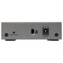 NETGEAR GS105E-200PES Switch Gigabit Ethernet Gestionado L2/L3, 5 Puertos, Full Duplex, QoS, VLAN, Gris