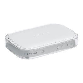 NETGEAR GS605-400PES Conmutador No Administrado, Gigabit Ethernet, 5 Puertos