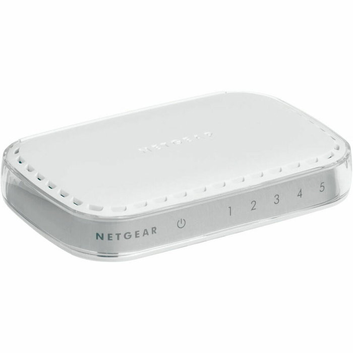 NETGEAR GS605-400PES Switch No Administrado L2 de 5 Puertos Gigabit Ethernet Blanco