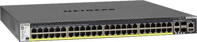 NETGEAR M4300-52G-PoE+ GSM4352PB-100NES Black NETGEAR M4300-52G-PoE+ GSM4352PB-100NES Black