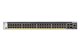 Netgear GSM4352PB-100NES Switch M4300-52G-PoE+ 52 Puertos Gigabit con PoE+, Black