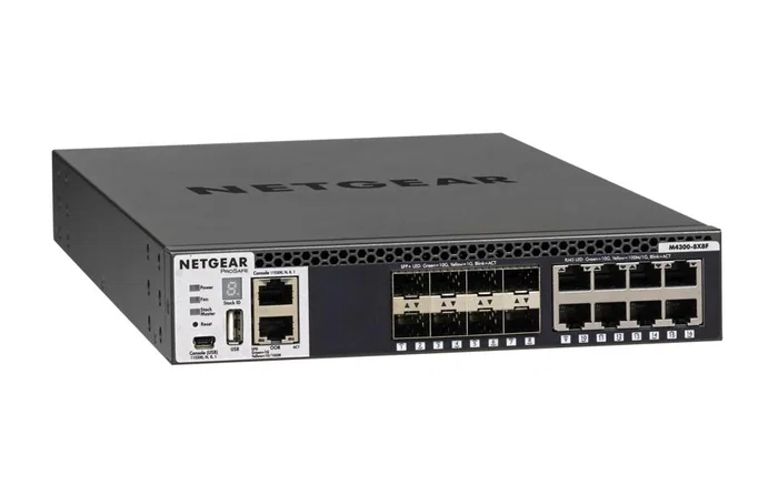 NETGEAR M4300-8X8F XSM4316S 16 Puertos (8x 10G RJ-45 y 8x SFP+) NETGEAR M4300-8X8F XSM4316S 16 Puertos (8x 10G RJ-45 y 8x SFP+)