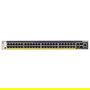 NETGEAR Switch GSM4352PA-100NES 52 Puertos Gigabit PoE 550W Gestionado Montaje en Rack 1U