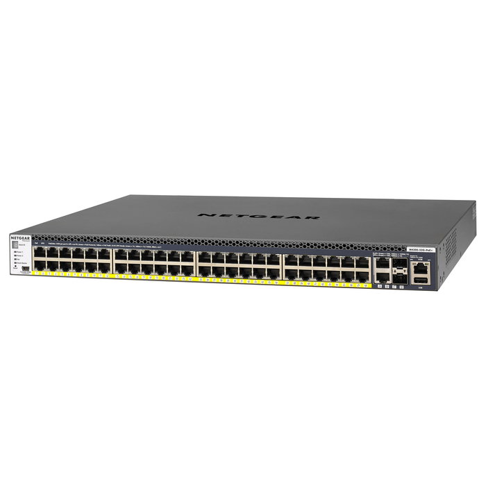 NETGEAR Switch GSM4352PA-100NES 52 Puertos Gigabit PoE 550W Gestionado Montaje en Rack 1U
