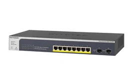 NETGEAR GS510TPP Switch Gestionado 8 Puertos Gigabit PoE+ y 2 SFP