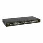 NETGEAR GS348 Switch Gigabit Ethernet de 48 puertos, No administrado, 1U, Negro
