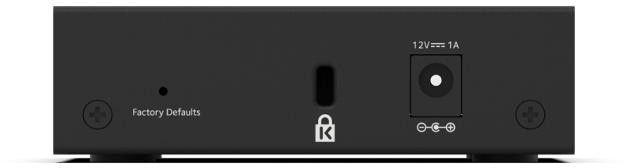 Netgear GS305E Switch Gestionado de 5 Puertos Gigabit Ethernet Negro