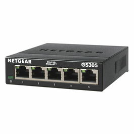 Netgear GS305v3 Switch Gigabit Ethernet 5 Puertos RJ-45 10/100/1000Mbps Metal EU MODEL