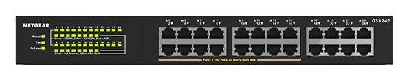 NETGEAR GS324P Switch de red 24 puertos Gigabit Ethernet PoE+