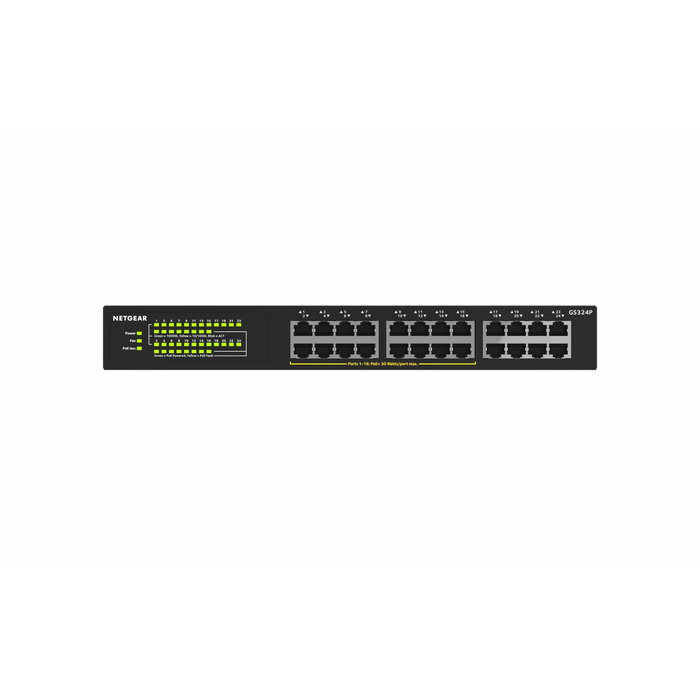 NETGEAR GS324P Switch de red 24 puertos Gigabit Ethernet PoE+