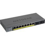 NETGEAR GS110TP Switch Gestionado 8 Puertos Gigabit PoE+ y 2 SFP Gris