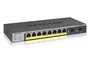 NETGEAR GS110TP Switch Gestionado 8 Puertos Gigabit PoE+ y 2 SFP Gris