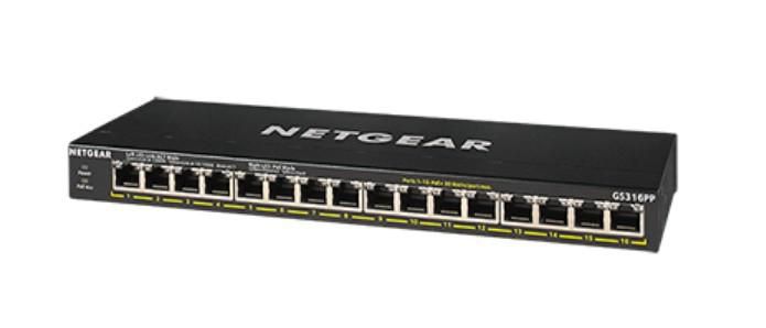NETGEAR GS316PP 16 Puertos Gigabit Ethernet con PoE+