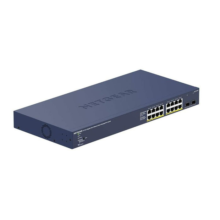 Netgear GS716TP-100EUS Switch Gestionado L2/L3/L4 Gigabit Ethernet PoE Azul