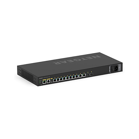 NETGEAR M4250-10G2F Switch de Rack Gestionado L2/L3, 10 Puertos Gigabit RJ-45 y 2 SFP, 8 Puertos PoE+ (30W), 1U, Negro NETGEAR M4250-10G2F Switch de Rack Gestionado L2/L3, 10 Puertos Gigabit RJ-45 y 2 SFP, 8 Puertos PoE+ (30W), 1U, Negro