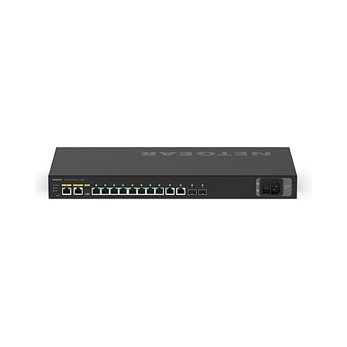 NETGEAR M4250-10G2XF-PoE++ Switch Gestionado 10 Puertos Gigabit Ethernet PoE++ 2 Puertos SFP+ NETGEAR M4250-10G2XF-PoE++ Switch Gestionado 10 Puertos Gigabit Ethernet PoE++ 2 Puertos SFP+