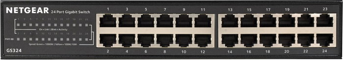 NETGEAR GS324 Conmutador No Administrado de 24 Puertos Gigabit Ethernet NETGEAR GS324 Conmutador No Administrado de 24 Puertos Gigabit Ethernet