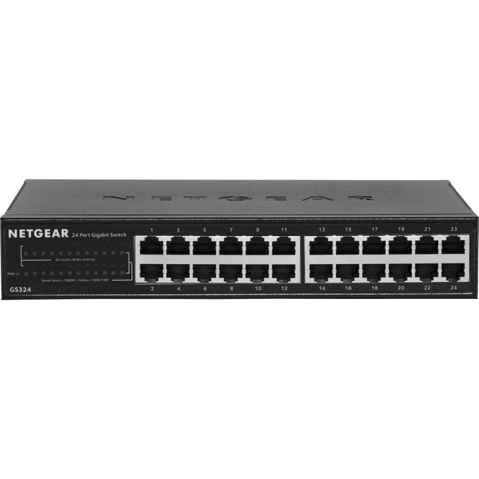 NETGEAR GS324 Switch no administrado de 24 puertos Gigabit Ethernet