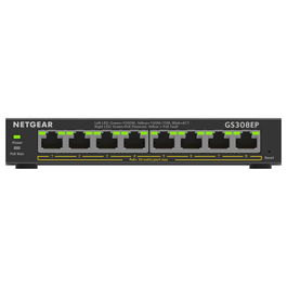 NETGEAR GS308EP Switch PoE+ Gestionado Gigabit Ethernet 8 Puertos
