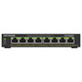 NETGEAR GS308EP Switch Gestionado Gigabit Ethernet 8 Puertos PoE+ L2/L3 QoS VLAN Negro
