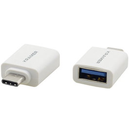 Kramer Electronics AD-USB31/CAE Cambiador de Género USB-C a USB-A Blanco