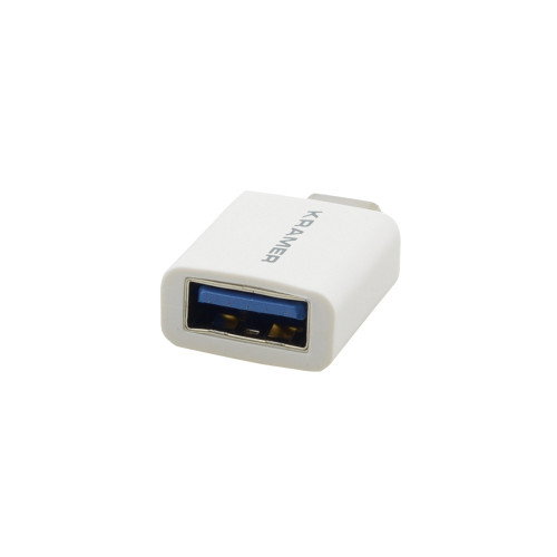 Kramer Electronics AD-USB31/CAE Cambiador de Género USB-C a USB-A Blanco