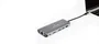 Kramer Hub USB-C Multipuerto KDOCK-2 con HDMI 4K@30Hz, Ethernet, 2 USB 3.0, Lector SD - Plata (91-00015799)