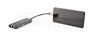Kramer Hub USB-C Multipuerto KDOCK-2 con HDMI 4K@30Hz, Ethernet, 2 USB 3.0, Lector SD - Plata (91-00015799)