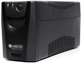 Riello Net Power 800 Sistema de Alimentación Ininterrumpida (UPS) Line Interactive 0.8 kVA / 480 W, 4 Salidas AC, Negro, Compacto