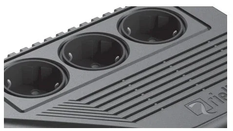 Riello iPlug SE 600VA / 0.6kVA SAI/UPS Línea Interactiva con 3 Salidas Schuko, Pseudo Sinusoidal, 50/60 Hz - Negro Riello iPlug SE 600VA / 0.6kVA SAI/UPS Línea Interactiva con 3 Salidas Schuko, Pseudo Sinusoidal, 50/60 Hz - Negro