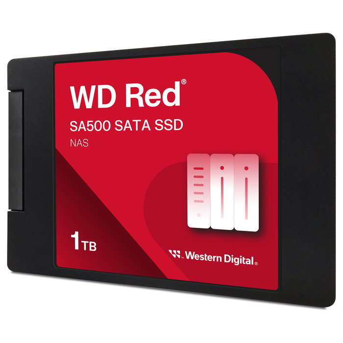 Western Digital Red WD SA500 SSD NAS 1 TB 2.5" SATA III 530 MB/s 560 MB/s 6 Gbit/s WD Red SA500