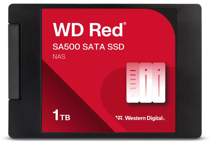 Western Digital WD Red SA500 NAS 1 TB 2.5'' SATA III Western Digital WD Red SA500 NAS 1 TB 2.5'' SATA III