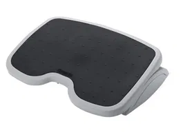 Kensington Reposapiés Solomate Regulable Altura Gris/Negro 450x350 mm