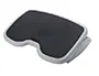 Kensington Reposapiés Solomate Regulable Altura Gris/Negro 450x350 mm