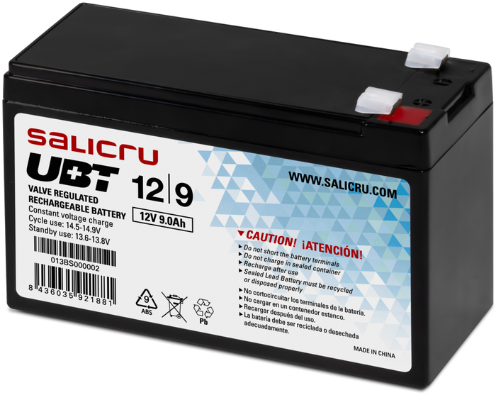 Salicru Batería UBT 12/9 12V 9Ah