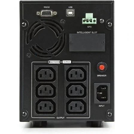 Salicru SPS 1000 ADV T UPS/SAI Interactivo 1000VA/700W Torre, 6 Salidas IEC, Salida Senoidal, Display LCD, Ref. 6A0EA000002