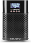 Salicru SLC-700-TWIN PRO2 - SAI/UPS On-Line Doble Conversión de 700VA/630W, Torre, 3 Tomas, USB, Pantalla LCD, Modo ECO (0,7 kVA) - Protector de Equipos Críticos