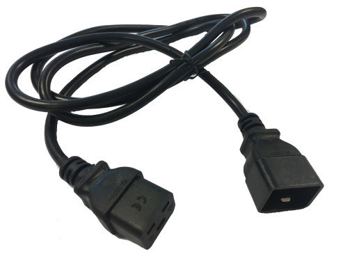 Salicru Cable de Salida IEC C20/C19 1.8m 16A Negro