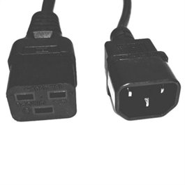 Salicru Cable de Alimentación IEC C14 a C19, 1.8 Metros, 10 Amperios