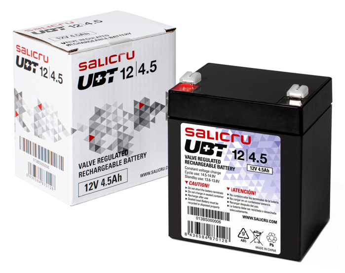 SALICRU BATERIA SAI UBT 12V/4,5AH 68A 5Años 12V 4,5Ah