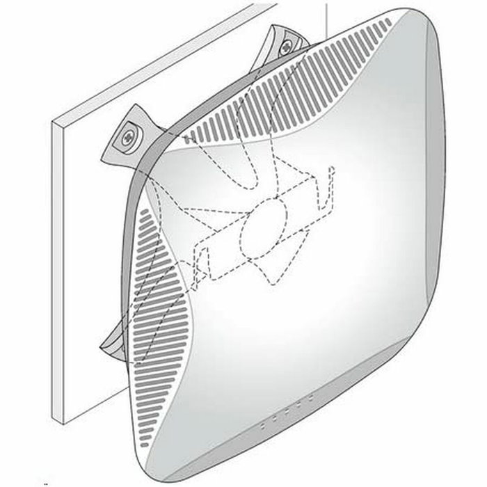 HP AP-220-MNT-W1 Kit de montaje de superficie plana para pared/techo negro HP AP-220-MNT-W1 Kit de montaje de superficie plana para pared/techo negro