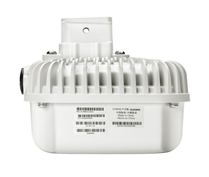 HP Enterprise HPE Aruba AP-565 (RW) Wi-Fi 6 para exteriores HP Enterprise HPE Aruba AP-565 (RW) Wi-Fi 6 para exteriores