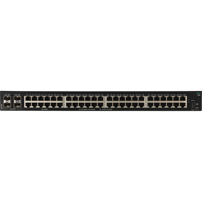 HPE Aruba 6100 48G 4SFP+ Switch gestionado