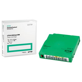 HPE Cinta de datos LTO-8 Ultrium 30TB RW (Re-writable) - Paquete de 20 Cartuchos con Estuches - 84717098