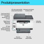 HP LaserJet MFP M234sdw Monocromo WiFi Dúplex ADF Blanco/Gris