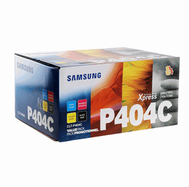 Samsung SU365A CLT-P404C Multipack de Tóner Negro, Cian, Magenta, Amarillo para Impresoras Samsung